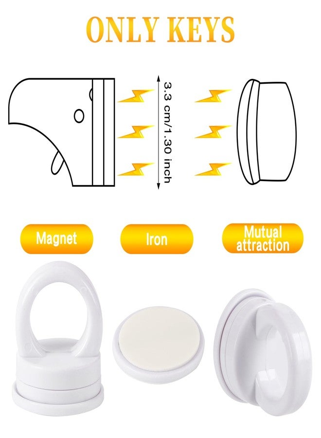 DISWALE 6 Pcs Magnetic Cabinet Lock Keys, Baby Proofing Child Safety Drawer Replacement Keys, Universal Magnetic Key for Drawers and Cabinets (Locks Not Included) - Image 2